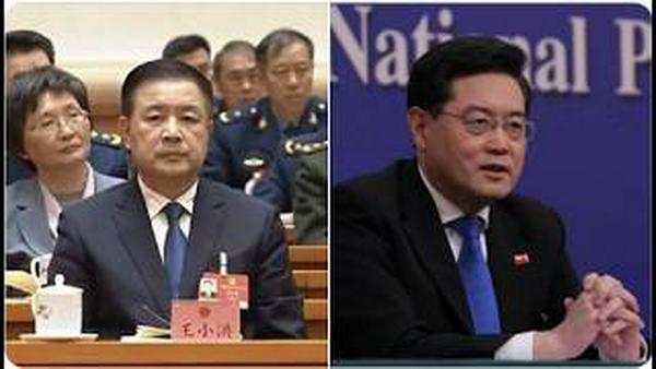 两会惊悚！王小洪要当军委副主席？秦刚突任副院长？习把话说穿了：军中都是怀二心之人！太监景俊海现身。战狼耿爽走人，加上暂停军机扰台：习给川普的见面礼