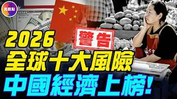 最新数据：中国连续通缩40个月！中共急救：新年发钱20亿！重磅警告：中国经济成2026全球十大风险之一！#真飞 #真观点