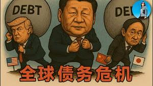 美债日债一起崩，全球债务危机前夜！“债务成瘾”为何成了全球通病？美日中财政真相大起底！｜小翠时政财经 20250522#718