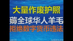 财经冷眼：收官！大量注销护照，薅全球华人羊毛，拒绝数字货币违法！（20200730第298期）