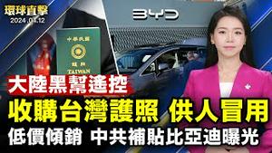 福建犯罪团伙遥控陆配，收购台护照供中国人冒用；低价倾销，中共补贴比亚迪37亿美元；遏制中共野心，美日菲3+3会谈；美国务院发加沙旅行警告，布林肯与中土沙特外长通话【 #环球直击 】｜ #新唐人电视台