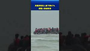 英国净移民骤降67%！避难申请却创新高，真正原因曝光！ #环球直击