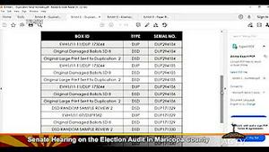 《石涛聚焦》「亚利桑那法医审计后 首次公开听证会之01」数千张选票没有序号 - 假票？（15/07）
