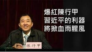 陈行甲的奇特经历与爆红内幕；此人将成为习近平独裁利器！ （一平论政2021/6/16)