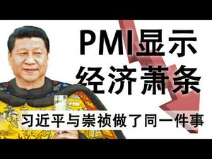 PMI指数跌倒经济萧条线以下,七常委带头捐款与崇祯帝拿出私房钱,民间为什么不愿意捐款(政论天下第123集 20200229)天亮时分