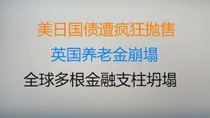 财经冷眼： 全球多根金融支柱开始坍塌！中美英日都被卷入！（20221013第877期）