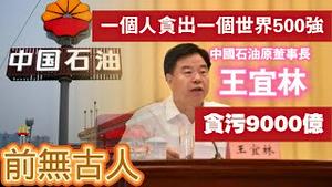 一个人贪出一个世界500强。中国石油原董事长王宜林贪污9000亿。2024.09.01NO2466#中石油#王宜林