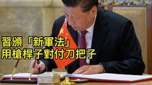 习近平颁布新军法，要动武对付这几类人！ （一平论政2022/6/15)