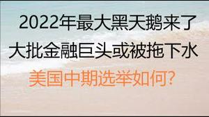 财经冷眼：2022年最大黑天鹅来了，大批金融巨头正在被拖下水！美国中期选举如何？（20221110第900期）