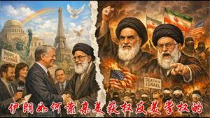 伊朗如何靠亲美获权反美掌权的？美国总统在中国犯过的错误为什么30年后在伊朗再犯一次？《建民论推墙2929》