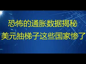 财经冷眼：数据揭秘！真实的通胀有多恐怖？美元抽梯子加快，这几个国家要遭殃！（20210422第509期）