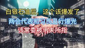 该常委舔习被千夫所指！两会代表和习氏丑行爆光不少！白银石油后，这个该爆发了！
