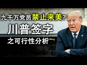 九千万党员禁止来美?川普签署的可行性分析;中美对决将迅速升级,大战略下的具体操作捷径(政论天下第199集 20200716)天亮时分