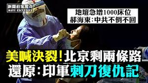 🚨战时三峡是“巨型水炮”，中国四成大坝危险！北京万人排长龙检疫，压垮医院出人命，地坛添床上千；运动式防疫是政治秀？会白开！蓬佩奥：中共没改；川普再喊决裂；郝海东受访：亲历反送中 |新闻拍案惊奇 大宇