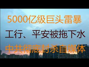 财经冷眼：昨夜！5000亿级巨头雷暴 ，工行、平安被拖下水，国务院紧急救助！中共全面封杀自媒体，有限言论空间归零！（20210202第454期）