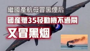 继国产航母冒黑烟后，国产歼35发动机不过关又冒黑烟。 2024.04.08NO2248#歼35#F35