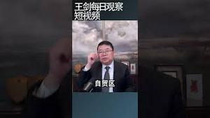 自贸区政策是最垃圾的经济政策/王剑每日观察 #shortsviral #shortsvideo #shortsfeed