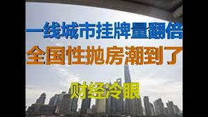 财经冷眼：楼市量价大跌，二手房挂牌量翻倍，全国性抛房潮到了！（20200409第206期）