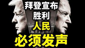 拜登宣布胜选；人民必须发声；民主的最大漏洞是什么？（政论天下第269集 20201107）天亮时分