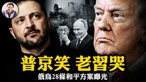 普京笑岔气了，习近平哭晕了！一份出卖乌克兰的和平方案，为何让中南海背脊发凉？联俄制共大棋局，台湾该学到什么？川普俄乌28点和平计画曝光全解读【江峰漫谈20251121第1150期】