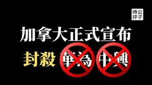 【公子时评】加拿大正式宣布封杀华为和中兴，全面踢出加拿大市场！危害国家安全的理由成立吗？加拿大反对党：“早就应该禁了”！新冷战大背景下的中西方脱钩加速进行中...