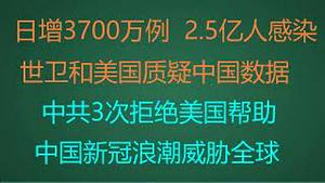 财经冷眼：内部文件流出，日增3700万例，2.5亿人感染 ，中国新冠浪潮让全球心惊！ 世卫和美国质疑中国数据，中共3次拒绝美国帮助！ （20221223第939期）