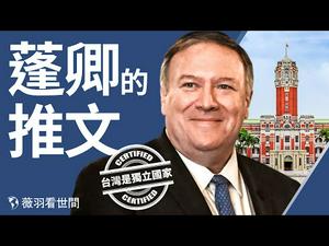 台湾为独立国家！国务卿的备忘录剑指中共！美军启动紧急报警系统，有大事要发生了？| 薇羽看世间 第231期 20210109