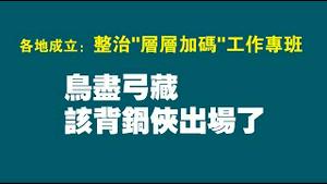 各地成立：整治“层层加码”工作专班。鸟尽弓藏，该背锅侠出场了。2022.11.12NO1601