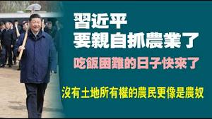 习近平要亲自抓农业了，吃饭困难的日子快来了。没有土地所有权的农民更像是农奴。2022.12.27NO1684