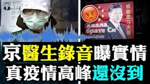 上海重症爆满！传北京方舱改“200焚炉”；北京医生录音，揭开当局掩盖的疫病实情；辉瑞CEO呛中共：“嫌贵”没道理；卫健委变相强制献血，惹吐槽；陈光诚说中国人在觉醒，须“脱恐” ｜新闻拍案惊奇 大宇