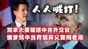 加拿大要驱逐中共外交官，俄爹骂中共背信弃义要揭中共老底。2023.05.06NO1838