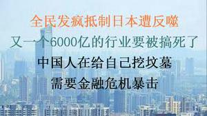 中国核辐射是日本10倍！！全民发疯抵制日本遭反噬，又一个6000亿的行业要被搞死了！中国人在给自己挖坟墓，需要金融危机暴击？(20230825第1086期)