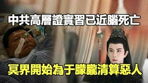 🔥🔥核弹爆料：习近平第三次中风 已近脑死亡 中共高层核实❗算命师曝：于朦胧冤魂背后有「高维生命」出手相助❗