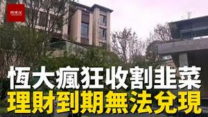 恒大财富也爆雷了，理财产品到期无法兑现，很多人血本无归，恒大到了疯狂收割韭菜的时候！