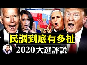 美国总统大选民调到底有多扯？民调离民意有多远，美国的红脖子到底有多强大【2020大选评说】江峰时刻 20201008