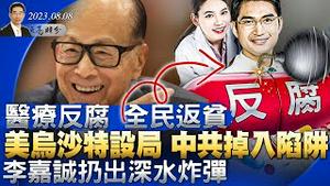 美乌沙特设局，中共掉入陷阱；医疗反腐，全民返贫；李嘉诚扔出深水炸弹，香港已成无望之地（政论天下第1079集 20230808）天亮时分