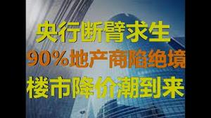 财经冷眼：央行断臂求生放大招！90%地产商面临倒闭！楼市下半年迎降价潮！（20200823第317期）