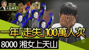 【被黄标！】一年“走失”100万人次，与8000湖南妹子的悲惨遭遇；徐州八孩母的长子提告，被告是谁你真的想不到（政论天下第606集 20220205）天亮时分