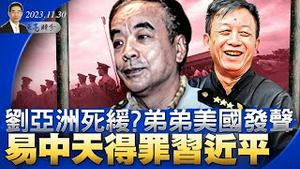 刘亚洲死缓？弟弟刘亚伟美国发声；易中天不小心得罪习近平；习近平下个月出访越南（政论天下第1171集 20231130）天亮时分