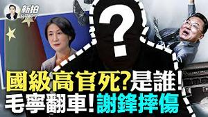 推特圈频传《新闻联播》有重要播报，涉高官死亡？外交部严重“内卷”！秦刚为习近平半夜数台阶；胡锦涛健康频亮红灯，朱镕基近年身体出状况；罗干一度病危；「外交部新闻会」成大型翻车现场｜新闻拍案惊奇 大宇