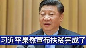 政治局常委会习近平如期宣布完成脱贫任务/Xi Jinping Announced the Completion of An End to Poverty/王剑每日观察/20201203