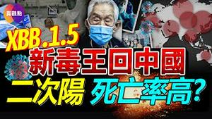 💥二次感染死亡率高, 掀中国第二波高峰? XBB.1.5将取代omicron成新一代毒王? 上海杭州发现XBB.1.5, 传播力和免疫逃逸都更强! 欧盟捐免费疫苗, 中共再婉拒!【20220104】