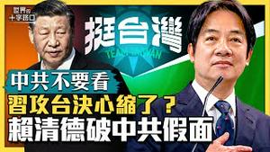 【中共不要看】赖清德参选总统，中共心虚又心慌？美国中情局长爆料，北京攻打台湾野心退缩？禁航又搞贸易调查，干预台湾大选？四个理由，中共不敢出兵台海？（2023.4.13）｜世界的十字路口 唐浩