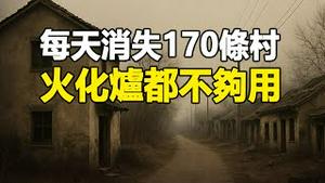 🔥🔥中国村庄每天消失170个❗街上、地铁、商场全变无人区❗