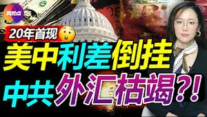 💥20年首现, 美国债收益率超中国, 将催化一场经济巨变! 中共外汇行将见底, 封城下外资加速撤出, 不可估量的隐性冲击正危及中共! 真观点｜真飞【20220421】#中国经济2022 #中国外汇