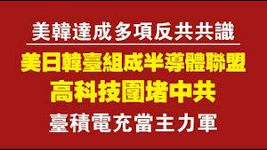 美韩达成多项反共共识，美日韩台将组建半导体联盟，高科技围堵中共。台积电等台湾企业将充当主力军。2022.05.22NO.1270