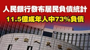 人民银行发布居民负债统计：11.5亿成年人中73%负债。2026.01.11NO3249