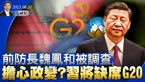 健康？政变？没钱撒币？习近平将缺席G20峰会；基本坐实！中共前国防部长魏凤和被调查；询问秦刚下落的办法找到了（政论天下第1098集 20230831）天亮时分