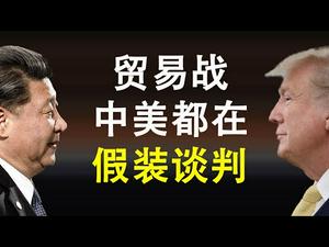 川普拯救香港?中美贸易协议极可能泡汤,双方只是假装在谈判(政论天下第69集 20191122)天亮时分